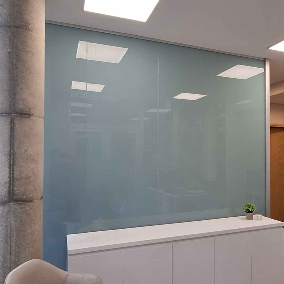 Tabique Oficina Bois Glass